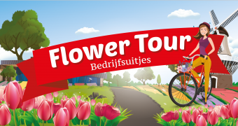 Bedrijfsuitje tussen de bloemenvelden